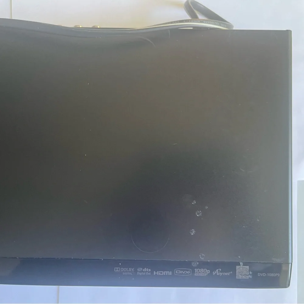 Samsung Digital Video Disc Player dvd-1080p9/xaa 2009 With Manual No Remote